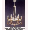 Classical Wrought Iron lamps. aristocratic