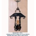 Rustic wrought iron lamps. L-103/1. genuine