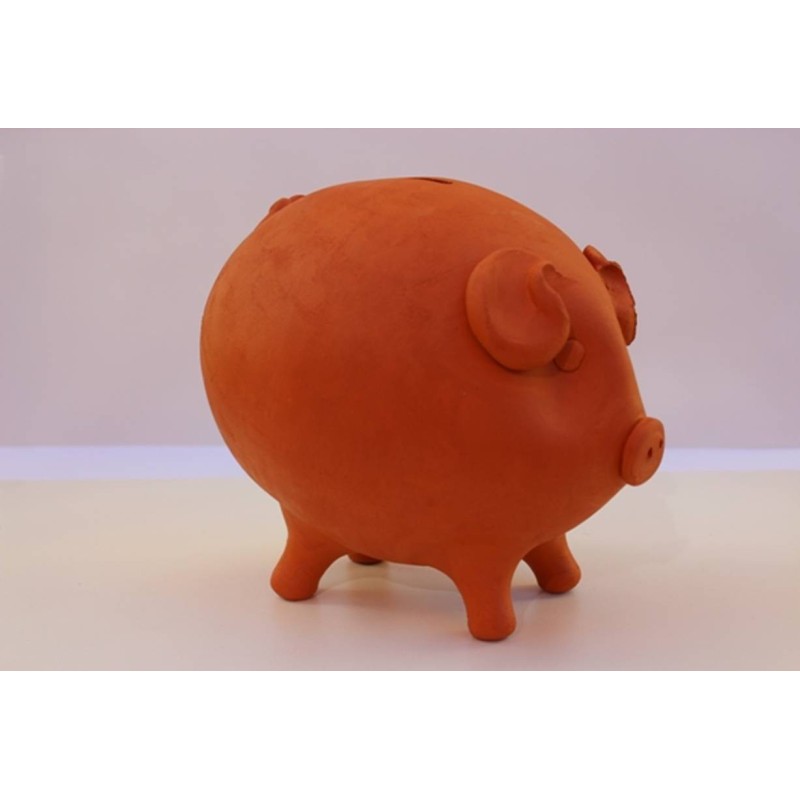 Red Pig piggy bank craft. big. buy los angeles