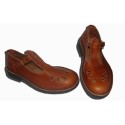 sandales en cuir fermé. à la main. design vintage. acheter. exclusivité