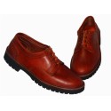 mocassins. sapatos de couro natural. com cordões. feito à mão. projeto vintage. Compro. exclusividade