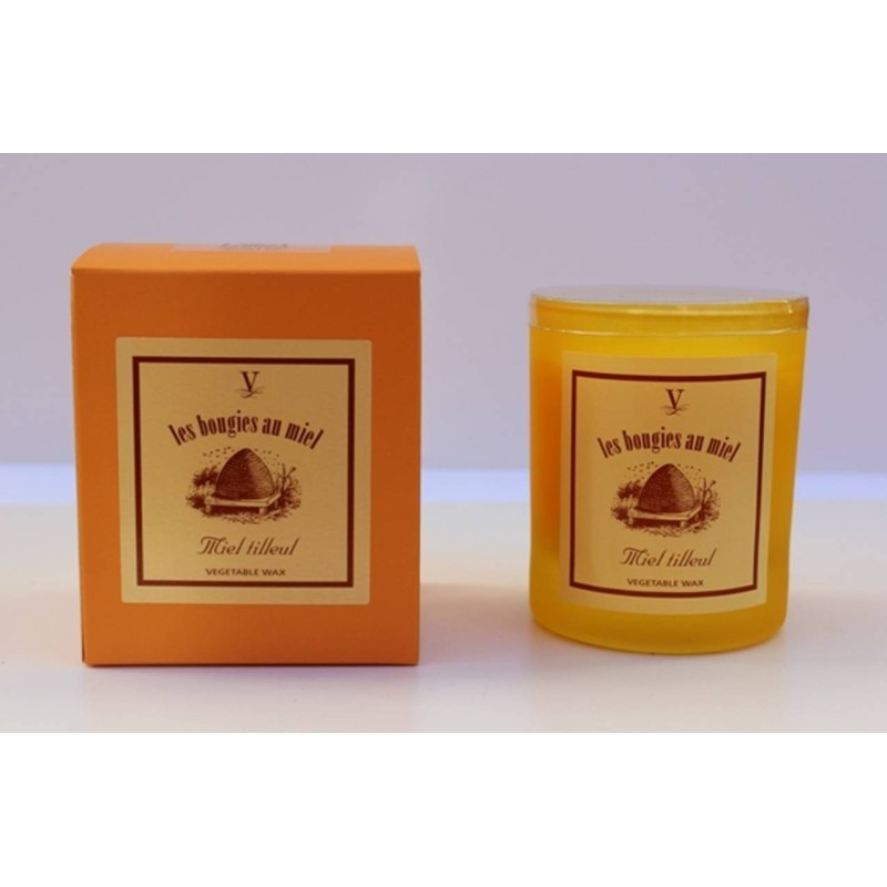 Collection candle with Linden honey, scented candles